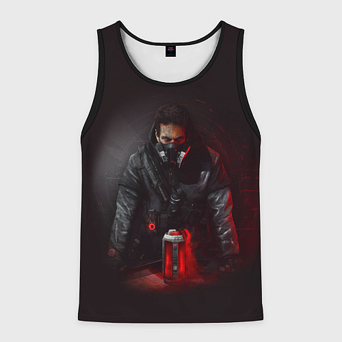 Мужская майка без рукавов The Division 2 / 3D-Черный – фото 1