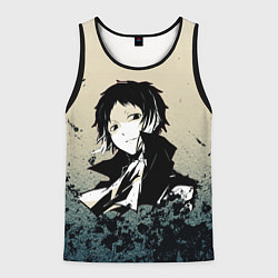 Майка-безрукавка мужская Чиби Великий, цвет: 3D-черный