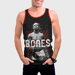 Майка-безрукавка мужская Bones Jones, цвет: 3D-красный — фото 2