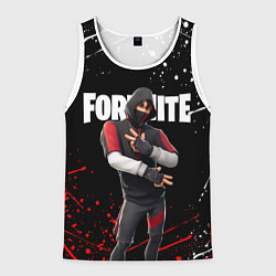 Майка-безрукавка мужская FORTNITE IKONIK, цвет: 3D-белый