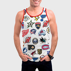 Майка-безрукавка мужская Daewoo, цвет: 3D-красный — фото 2