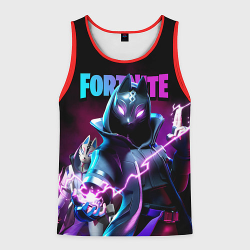 Мужская майка без рукавов FORTNITE / 3D-Красный – фото 1