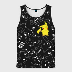 Мужская майка без рукавов ПИКАЧУ