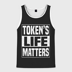 Мужская майка без рукавов TOKENS LIFE MATTERS