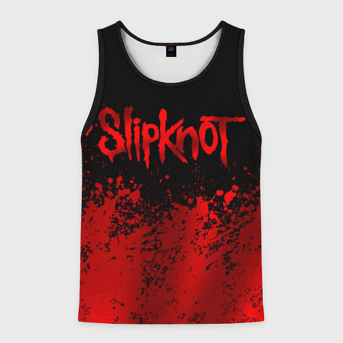 Мужская майка без рукавов Slipknot 9 / 3D-Черный – фото 1