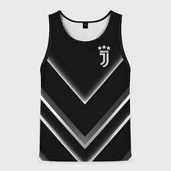 Майка-безрукавка мужская Juventus F C, цвет: 3D-черный
