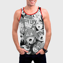 Майка-безрукавка мужская АХЕГАО, цвет: 3D-красный — фото 2