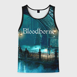 Майка-безрукавка мужская Bloodborne, цвет: 3D-черный