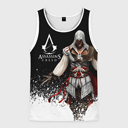 Майка-безрукавка мужская Assassin’s Creed 04, цвет: 3D-белый