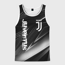 Майка-безрукавка мужская JUVENTUS, цвет: 3D-белый