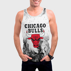 Майка-безрукавка мужская CHICAGO BULLS, цвет: 3D-белый — фото 2