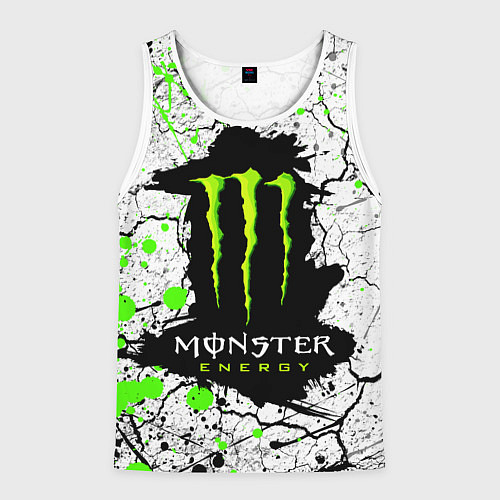 Мужская майка без рукавов MONSTER ENERGY Z / 3D-Белый – фото 1