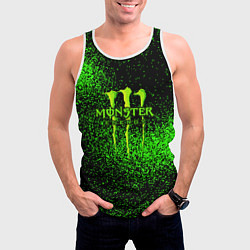 Майка-безрукавка мужская MONSTER ENERGY, цвет: 3D-белый — фото 2