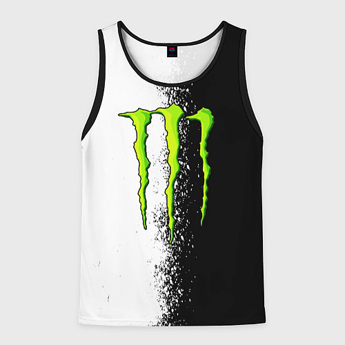 Мужская майка без рукавов MONSTER ENERGY / 3D-Черный – фото 1