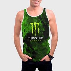 Майка-безрукавка мужская MONSTER ENERGY, цвет: 3D-белый — фото 2