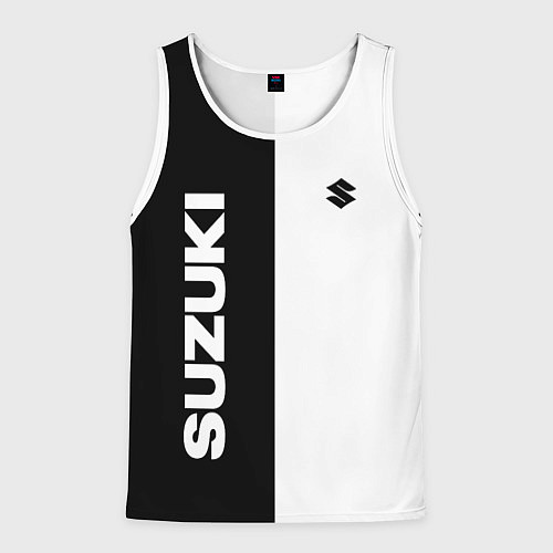 Мужская майка без рукавов Suzuki Z / 3D-Белый – фото 1