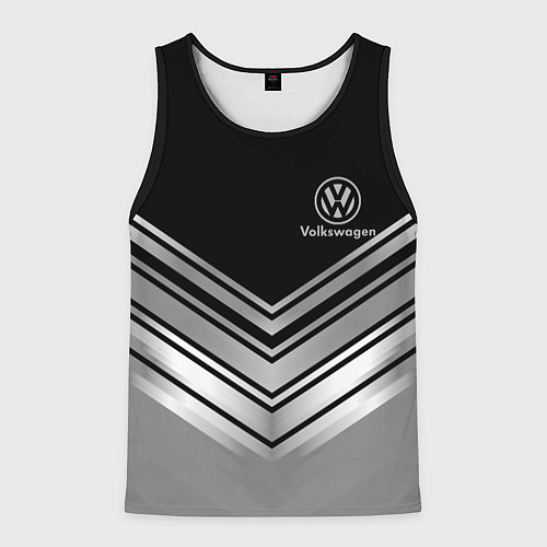 Мужская майка без рукавов VOLKSWAGEN / 3D-Черный – фото 1