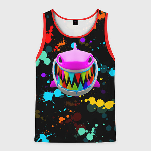 Мужская майка без рукавов 6IX9INE 69 / 3D-Красный – фото 1