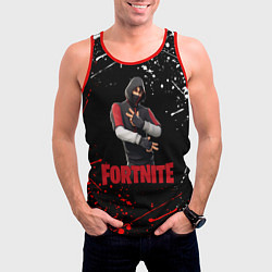 Майка-безрукавка мужская FORTNITE x IKONIK, цвет: 3D-красный — фото 2