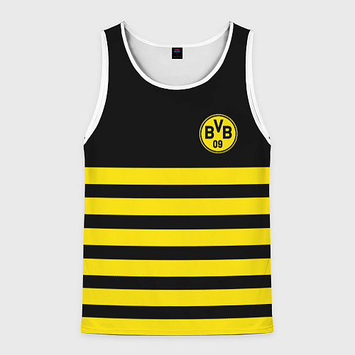 Мужская майка без рукавов BORUSSIA / 3D-Белый – фото 1