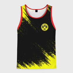 Майка-безрукавка мужская BORUSSIA, цвет: 3D-красный