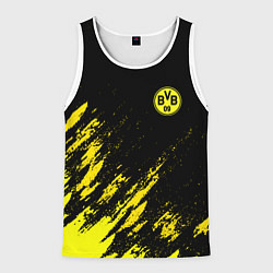 Майка-безрукавка мужская BORUSSIA, цвет: 3D-белый