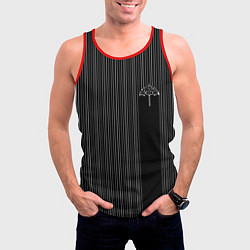 Майка-безрукавка мужская The umbrella academy Z, цвет: 3D-красный — фото 2