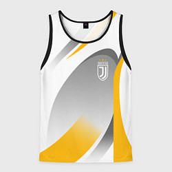 Майка-безрукавка мужская Juventus Uniform, цвет: 3D-черный