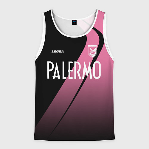 Мужская майка без рукавов PALERMO FC / 3D-Белый – фото 1