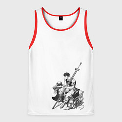 Майка-безрукавка мужская Berserk, цвет: 3D-красный