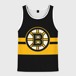 Майка-безрукавка мужская BOSTON BRUINS NHL, цвет: 3D-белый