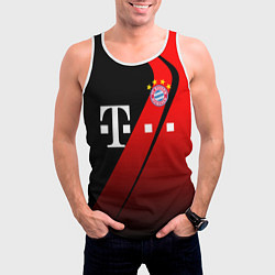 Майка-безрукавка мужская FC Bayern Munchen Форма, цвет: 3D-белый — фото 2