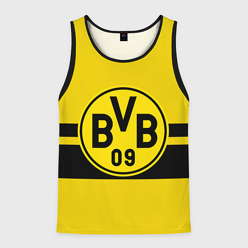 Мужская майка без рукавов BORUSSIA DORTMUND / 3D-Черный – фото 1