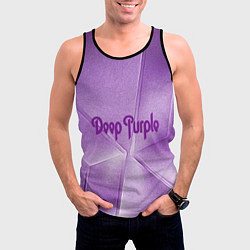 Майка-безрукавка мужская Deep Purple, цвет: 3D-черный — фото 2