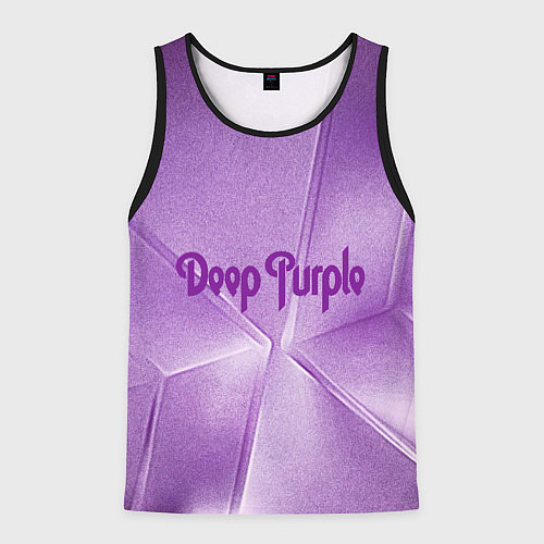 Мужская майка без рукавов Deep Purple / 3D-Черный – фото 1