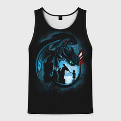 Мужская майка без рукавов Как приручить дракона