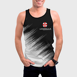 Майка-безрукавка мужская Амбрелла, цвет: 3D-черный — фото 2