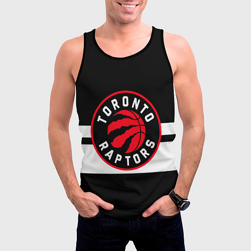 Мужская майка без рукавов TORONTO RAPTORS / 3D-Черный – фото 3