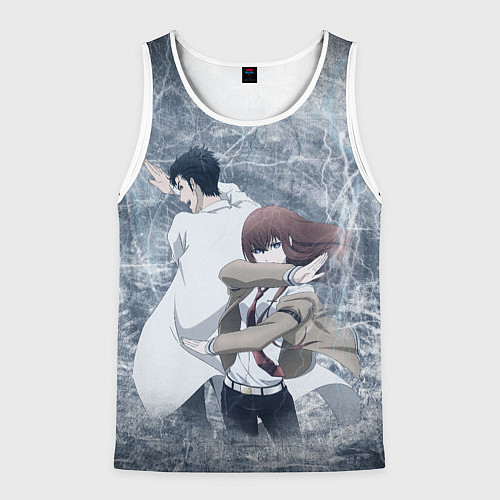 Мужская майка без рукавов Врата Штейна / 3D-Белый – фото 1