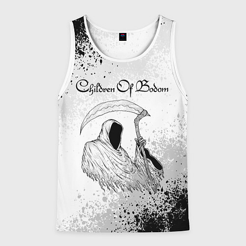 Мужская майка без рукавов Children of Bodom Z / 3D-Белый – фото 1