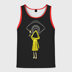 Майка-безрукавка мужская Little Nightmares 2, цвет: 3D-красный