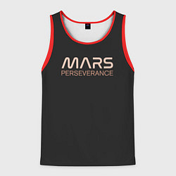Майка-безрукавка мужская Mars, цвет: 3D-красный
