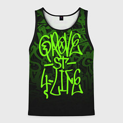 Мужская майка без рукавов ГТА GTA GROVE STREET 4 LIF