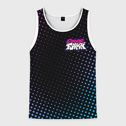 Майка-безрукавка мужская Friday Night Funkin, цвет: 3D-белый