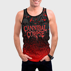 Майка-безрукавка мужская CANNIBAL CORPSE, цвет: 3D-черный — фото 2