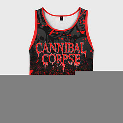 Майка-безрукавка мужская CANNIBAL CORPSE, цвет: 3D-красный