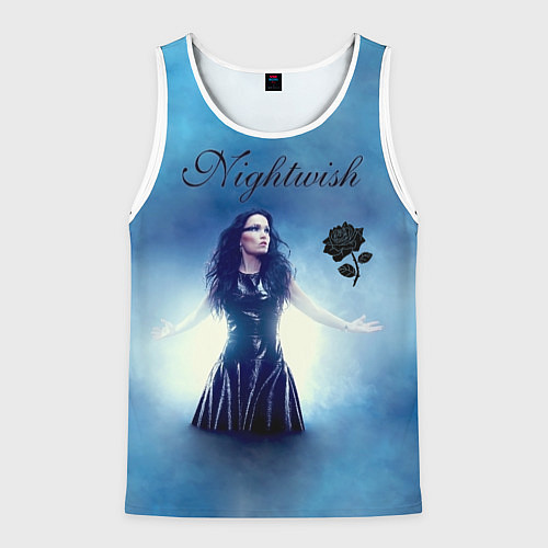 Мужская майка без рукавов Nightwish / 3D-Белый – фото 1