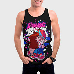 Майка-безрукавка мужская Friday Night Funkin, цвет: 3D-черный — фото 2