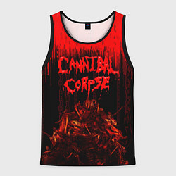 Майка-безрукавка мужская CANNIBAL CORPSE, цвет: 3D-черный