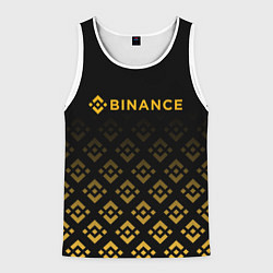 Мужская майка без рукавов BINANCE БИНАНС БИРЖА